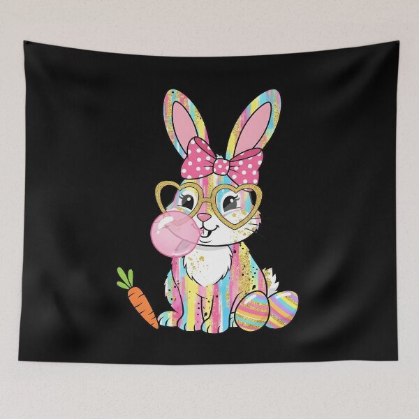 Item preview, Girls Easter Bunny Cute Rabbit designed and sold by KroghDs.