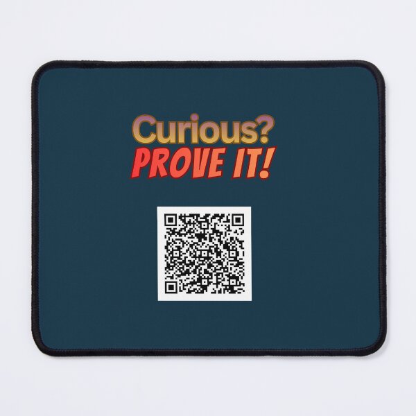 Item preview, Curious Prove It Scan designed and sold by Rogue-Threads.