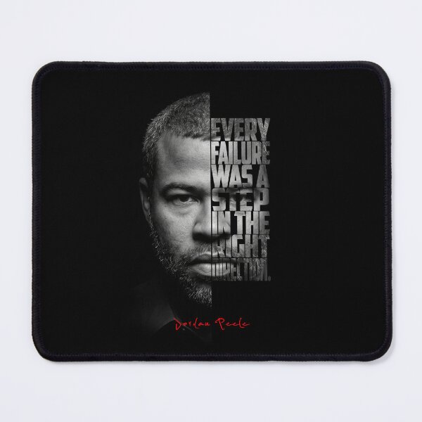 Item preview, Jordan Peele Split Face Quote Poster designed and sold by Enea Kelo.