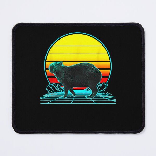 Item preview, Retro Capybara designed and sold by Boutkimaewab.