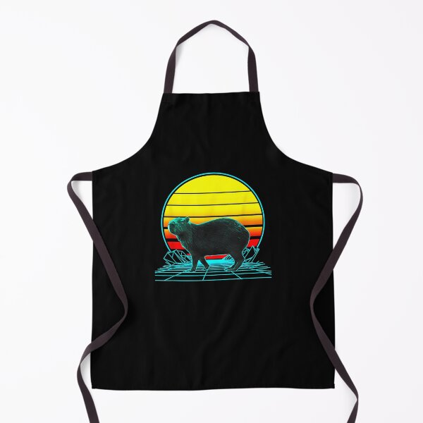 Item preview, Retro Capybara designed and sold by Boutkimaewab.