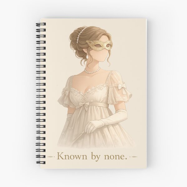 Item preview, Known by None – Regency Bridgerton Masquerade Faceless Duchess Illustration designed and sold by BumbleVee ☀️.