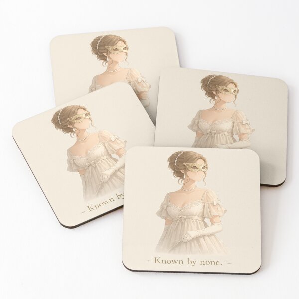 Item preview, Known by None – Regency Bridgerton Masquerade Faceless Duchess Illustration designed and sold by BumbleVee ☀️.