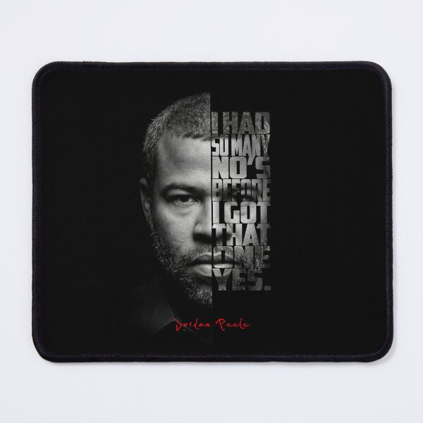 Item preview, Jordan Peele Split Face Quote Poster designed and sold by Enea Kelo.