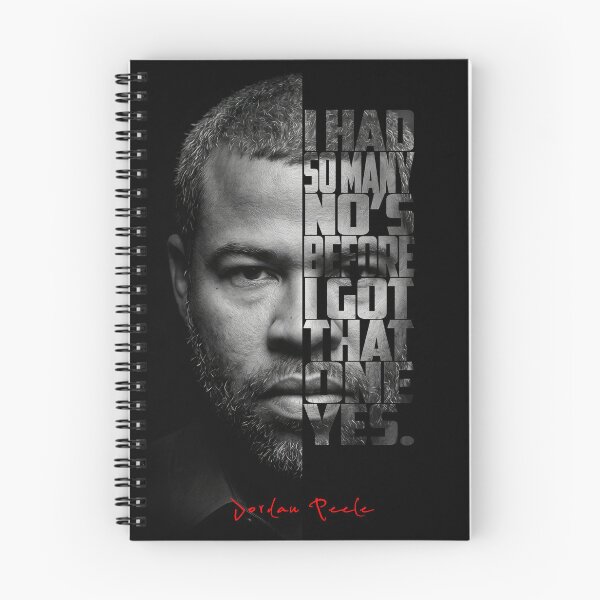 Item preview, Jordan Peele Split Face Quote Poster designed and sold by Enea Kelo.