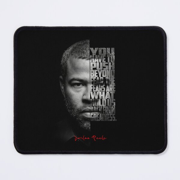 Item preview, Jordan Peele Split Face Quote Poster designed and sold by Enea Kelo.