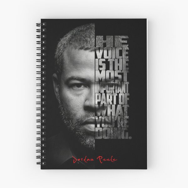 Item preview, Jordan Peele Split Face Quote Poster designed and sold by Enea Kelo.