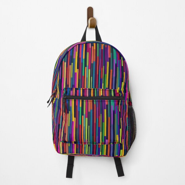 Artikelvorschau, Neon-Glitch-Barcode-Streifenmuster entworfen und verkauft von bubblegoth.