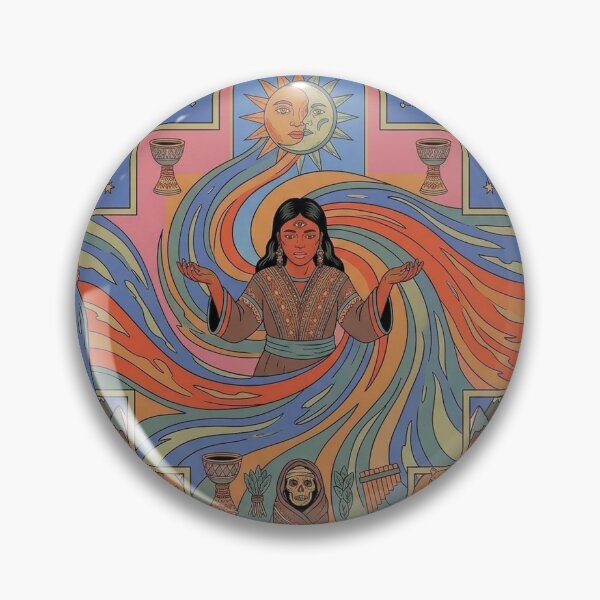 Item preview, The Great Cosmological Map of the Chakana designed and sold by HANANTI.