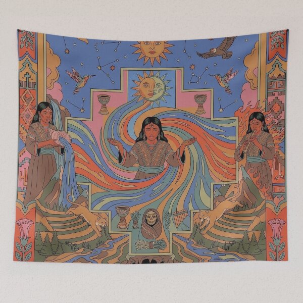 Item preview, The Great Cosmological Map of the Chakana designed and sold by HANANTI.