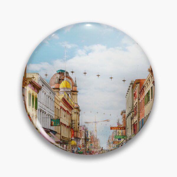 Item preview, City - Charleston, SC - King Street 1911 designed and sold by Mike Savad Photography.