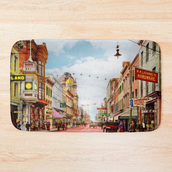 Item preview, City - Charleston, SC - King Street 1911 designed and sold by Mike Savad Photography.