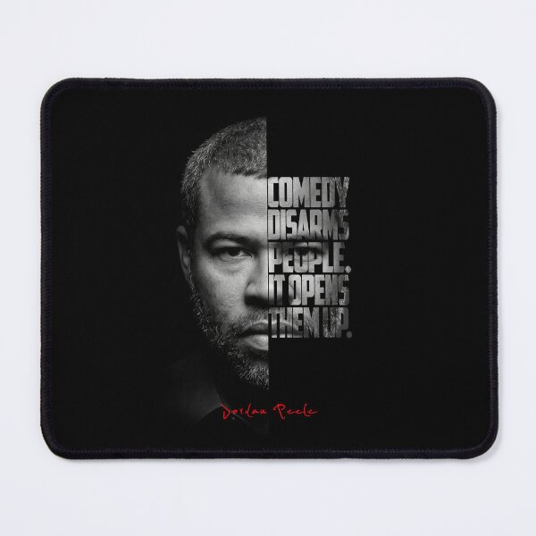 Item preview, Jordan Peele Split Face Quote Poster designed and sold by Enea Kelo.