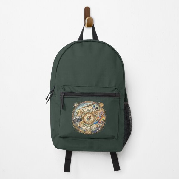 Item preview, The Creative Journey: Vintage Compass & Artist Tools Illustration designed and sold by Englandbear.