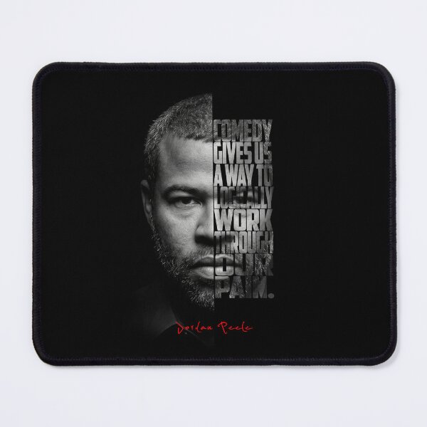 Item preview, Jordan Peele Split Face Quote Poster designed and sold by Enea Kelo.