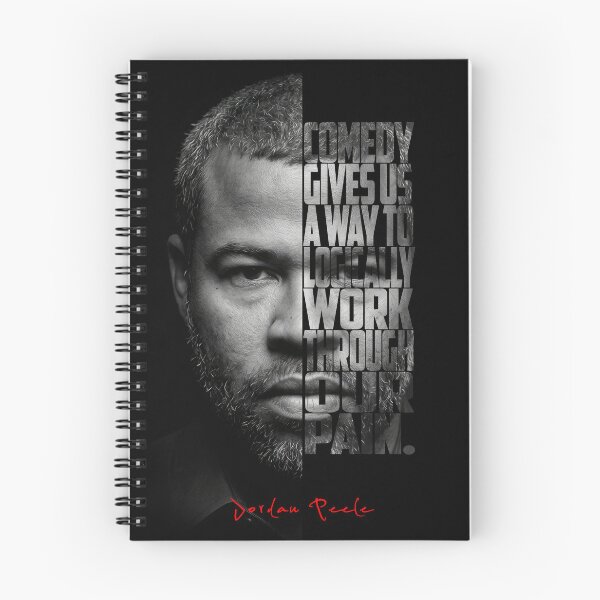 Item preview, Jordan Peele Split Face Quote Poster designed and sold by Enea Kelo.
