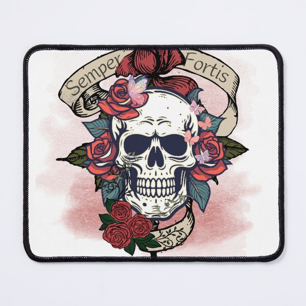 Item preview, Semper Fortis - Always Brave tattoo style tshirt designed and sold by Shel13X.