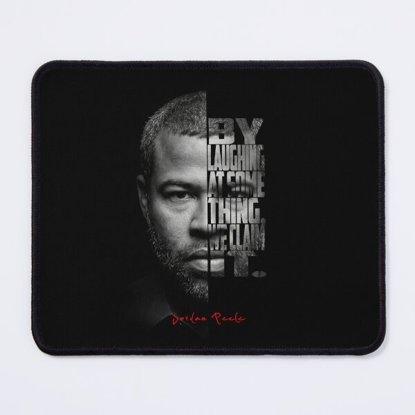 Item preview, Jordan Peele Split Face Quote Poster designed and sold by Enea Kelo.