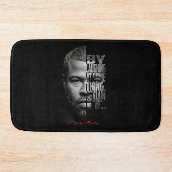 Item preview, Jordan Peele Split Face Quote Poster designed and sold by Enea Kelo.
