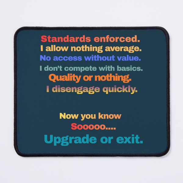 Item preview, Standards Enforced designed and sold by Rogue-Threads.