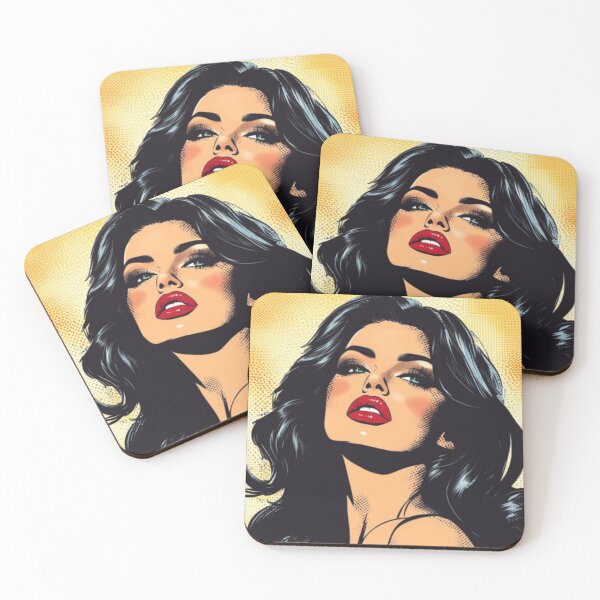 Item preview, Sexy Woman Comic Book Pop Art designed and sold by DizzyButterfly.