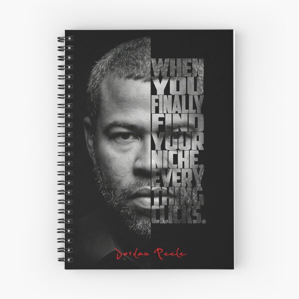 Item preview, Jordan Peele Split Face Quote Poster designed and sold by Enea Kelo.