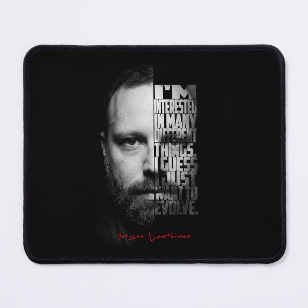 Item preview, Yorgos Lanthimos Split Face Quote Poster designed and sold by Enea Kelo.