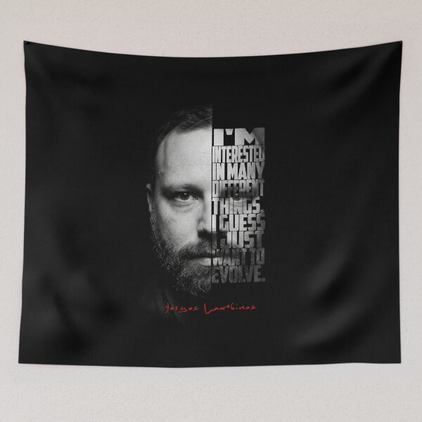 Item preview, Yorgos Lanthimos Split Face Quote Poster designed and sold by Enea Kelo.