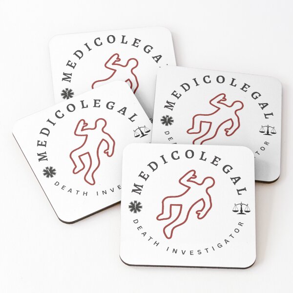 Item preview, Medicolegal Death Investigator - Body Outline  designed and sold by TheMackieShop.