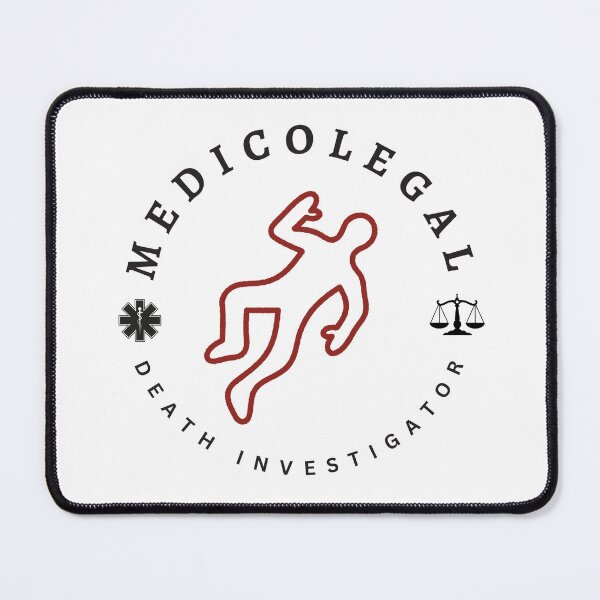 Item preview, Medicolegal Death Investigator - Body Outline  designed and sold by TheMackieShop.