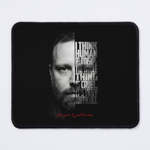 Item preview, Yorgos Lanthimos Split Face Quote Poster designed and sold by Enea Kelo.