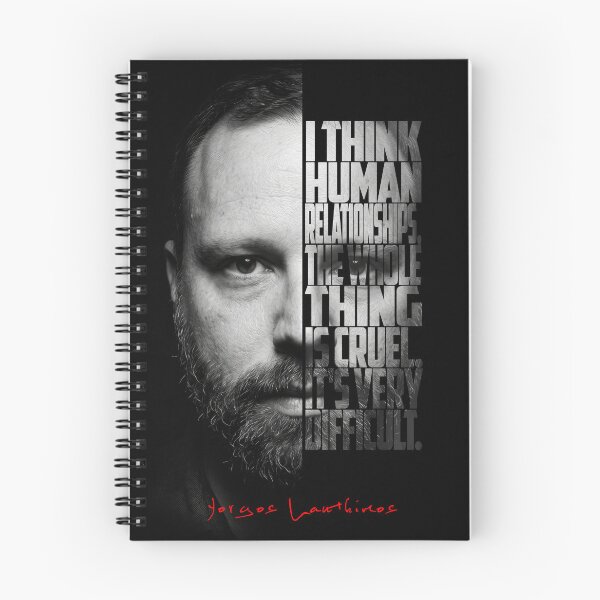 Item preview, Yorgos Lanthimos Split Face Quote Poster designed and sold by Enea Kelo.