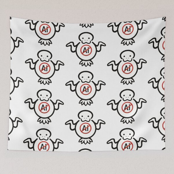 Item preview, NO to AI! designed and sold by petselkie.