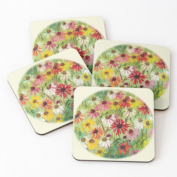 Item preview, Multicolor Echinacea designed and sold by JurateArt-DK.