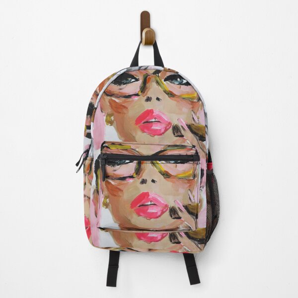 Item preview, Step into Bold Style with a Vibrant Woman in Oversized Glasses Holding a Cigar designed and sold by OlfactoART Studio.