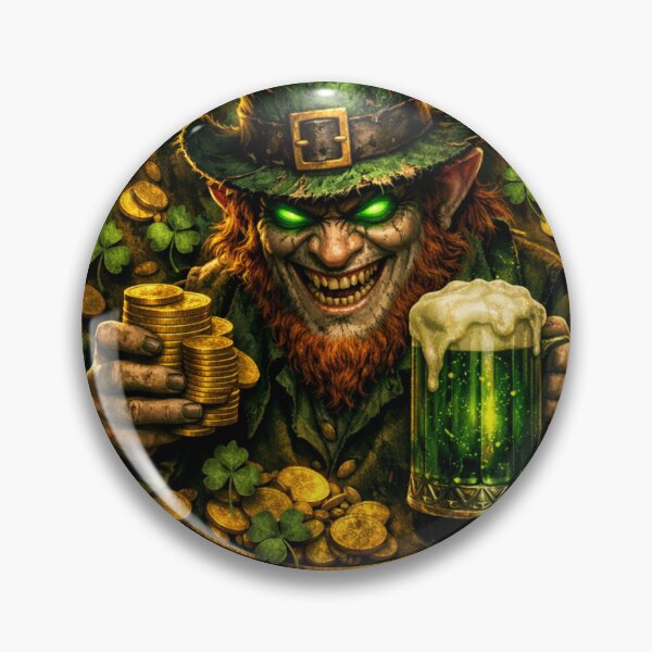 Item preview, Luck Ran Out, Horror Leprechaun designed and sold by MadCuteLab.
