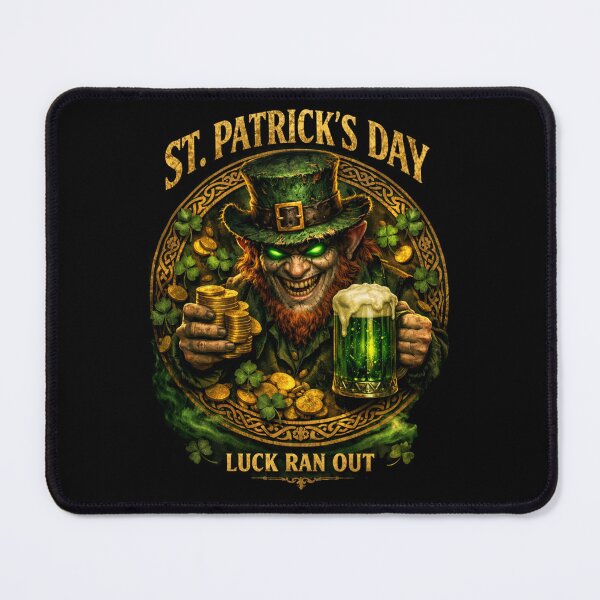 Item preview, Luck Ran Out, Horror Leprechaun designed and sold by MadCuteLab.