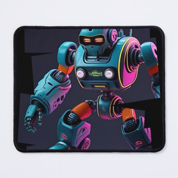 Item preview, Skater robot with neon spray 5 designed and sold by Neon G.