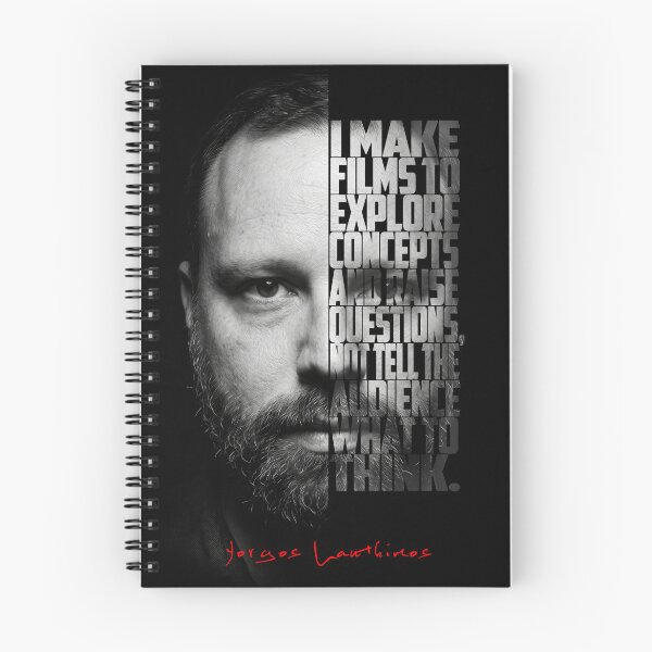 Item preview, Yorgos Lanthimos Split Face Quote Poster designed and sold by Enea Kelo.