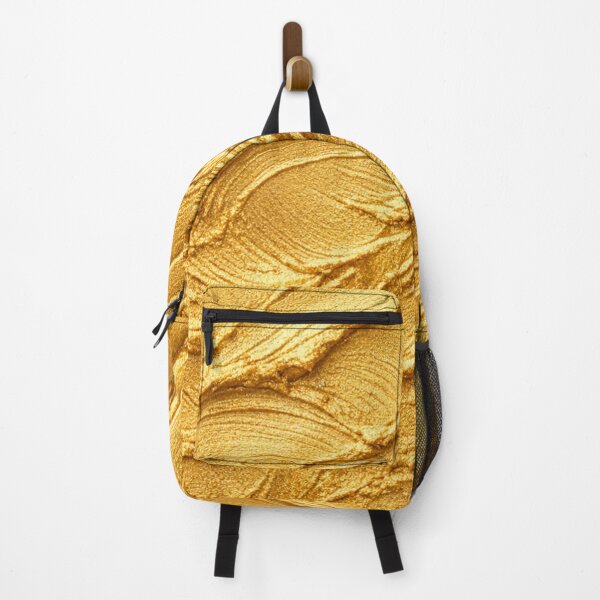 Item preview, Luxury Golden Metallic Texture - Radiant Gold Brushstrokes designed and sold by Urban-InkStudio.