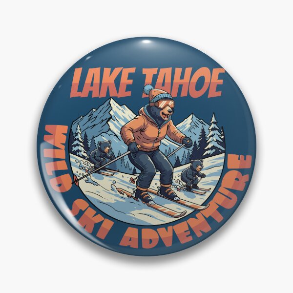 Item preview, Lake Tahoe Wild Ski Adventure – Mama Bear and Cubs Hit the Slopes designed and sold by CARPIO Creations.