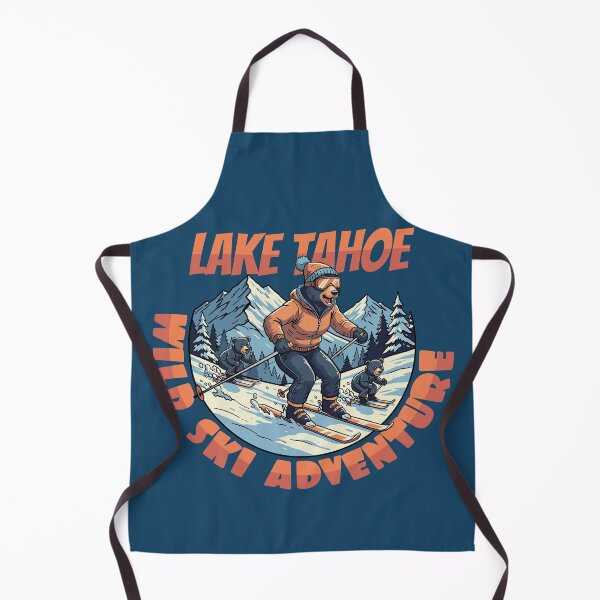 Item preview, Lake Tahoe Wild Ski Adventure – Mama Bear and Cubs Hit the Slopes designed and sold by CARPIO Creations.