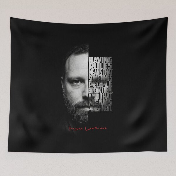 Item preview, Yorgos Lanthimos Split Face Quote Poster designed and sold by Enea Kelo.