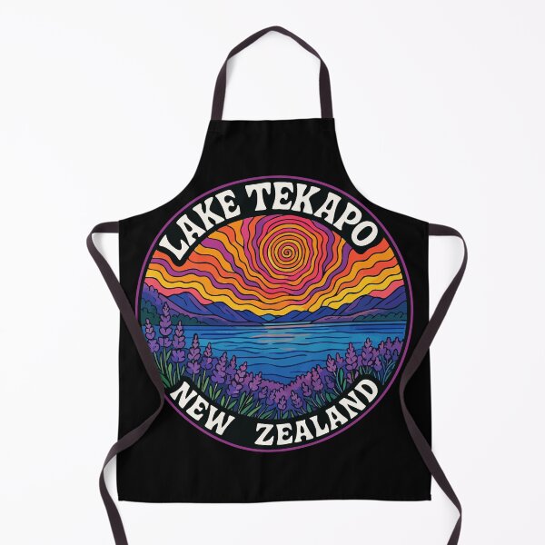 Item preview, Lake Tekapo Trippy Art Travel designed and sold by TomFrontierArt.