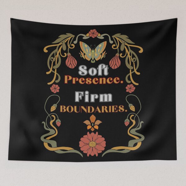 Item preview, Soft Presence Firm Boundaries designed and sold by Rogue-Threads.