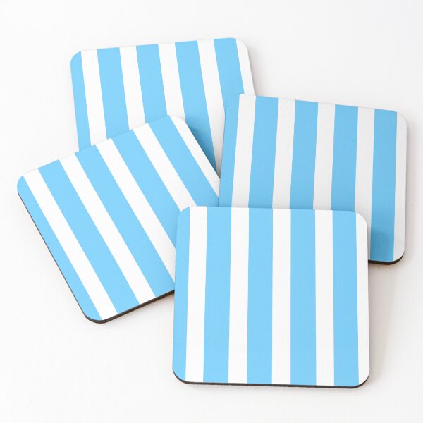 Item preview, Blue and White Cabana Stripes designed and sold by DanielleGensler.