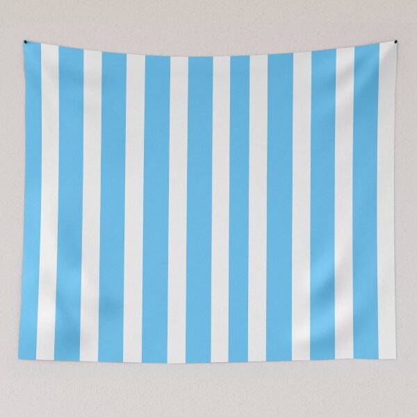 Item preview, Blue and White Cabana Stripes designed and sold by DanielleGensler.