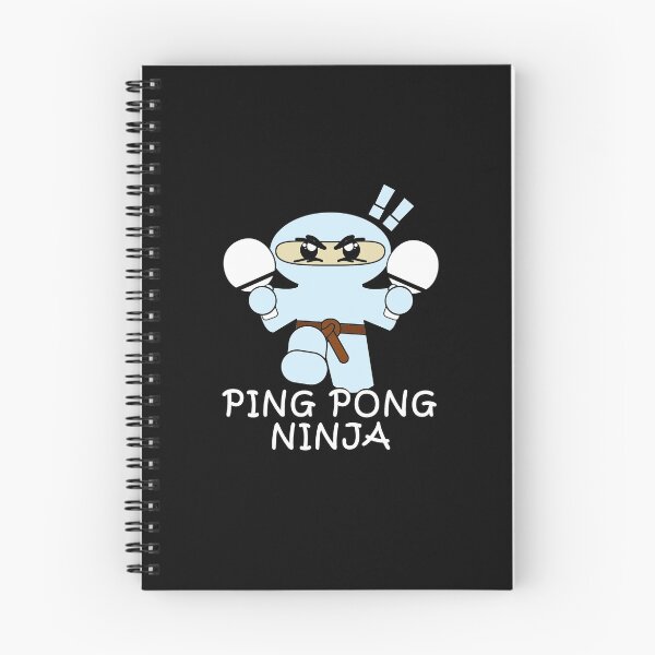 Item preview, Ping Pong Ninja Funny Table Tennis Player designed and sold by spitzys.