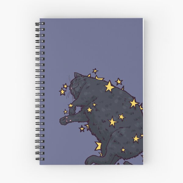Item preview, Fat Cat Sticker Stardust designed and sold by dragonsanatomy.