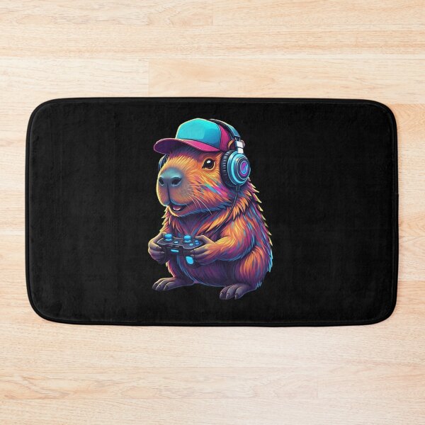 Item preview, Funny Capybara Gamer Gaming Video Games Capybara designed and sold by Boutkimaewab.